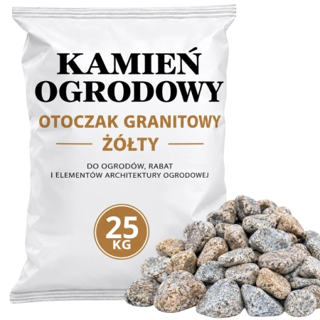 Otoczak granitowy Żółty